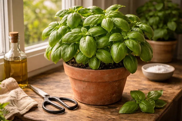 Basilikum-Pflege im Detail